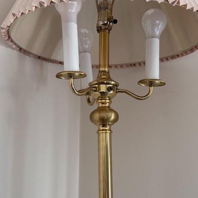 Vintage Floor Lamp w/ Marble Base