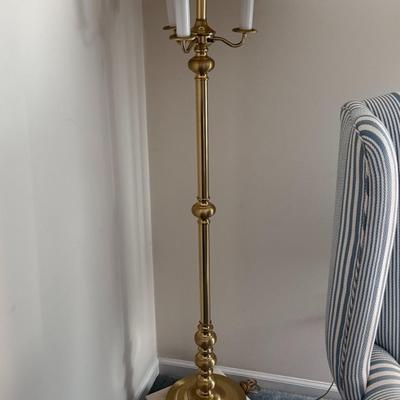 Vintage Floor Lamp w/ Marble Base