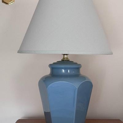 Blue Table Lamp