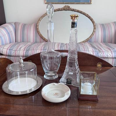 Glass Decanter Misc. Lot