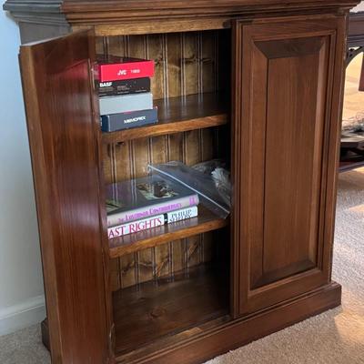 Wood Cabinet (contents not included)