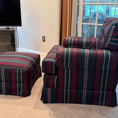 Sofa and Chair w/ Ottoman