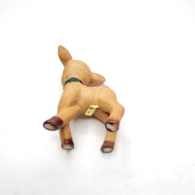 Vintage Posing Porcelain Christmas Deer Figures