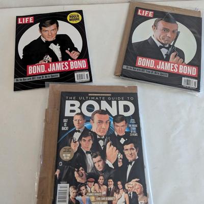 James Bond Magazines