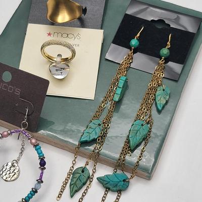 Fashion Jewelry Turquoise, Shell, Glass Beads + More