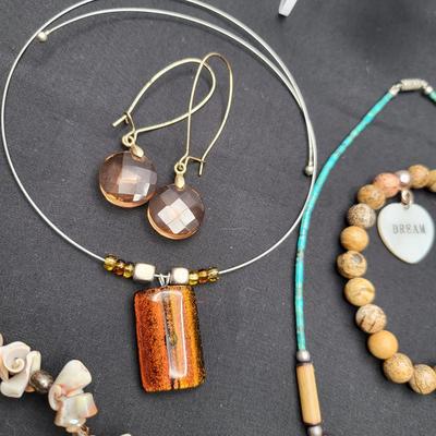 Fashion Jewelry Turquoise, Shell, Glass Beads + More