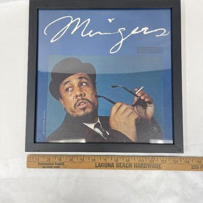Vintage Vinyl Records Album Framed in near new condition Charles Mingus
