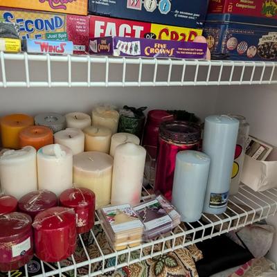 Assortment Of Candles (see all pictures)
