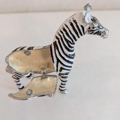 Zebra Trinket Holder