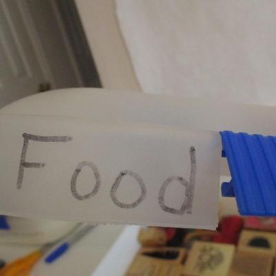 Various Food Wood Rubber Stamps Craft Card Art Making Wooden Stamps (see all pictures)