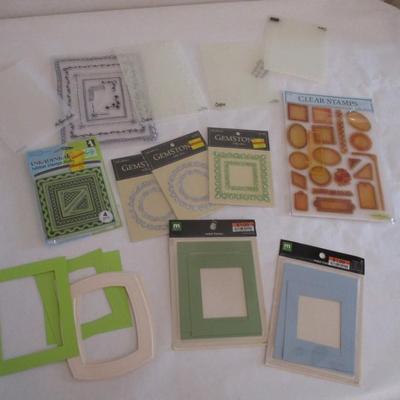 Various Frames Wood Rubber Stamps Craft Card Art Making Wooden Stamps (see all pictures)