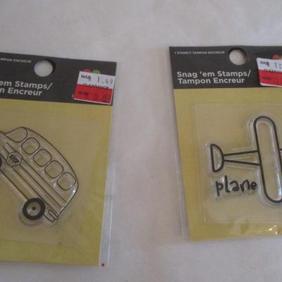 Various Toys & Children Wood Rubber Stamps Craft Card Art Making Wooden Stamps