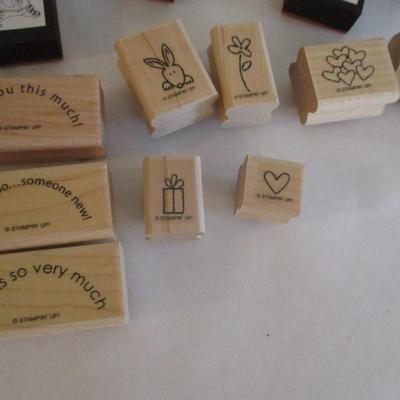 Various Animal Wood Rubber Stamps Craft Card Art Making Wooden Stamps
