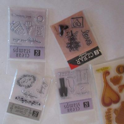 Various Wood Rubber Stamps Craft Card Art Making Wooden Stamps (see all pictures)