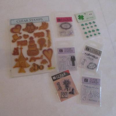 Various Wood Rubber Stamps Craft Card Art Making Wooden Stamps (see all pictures)