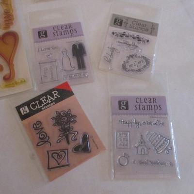Various Wood Rubber Stamps Craft Card Art Making Wooden Stamps (see all pictures)