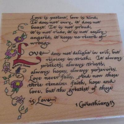 Various Wood Rubber Stamps Craft Card Art Making Wooden Stamps (see all pictures)