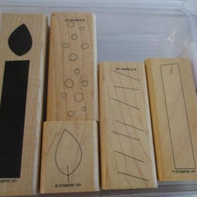Various Wood Rubber Stamps Craft Card Art Making Wooden Stamps