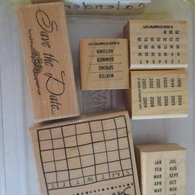 Various Wood Rubber Stamps Craft Card Art Making Wooden Stamps