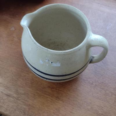 Glazed Pottery Pitcher
