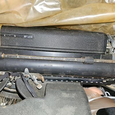 Vintage 1950’s Black Royal KMG Typewriter With Touch Control Comps selling at $150+