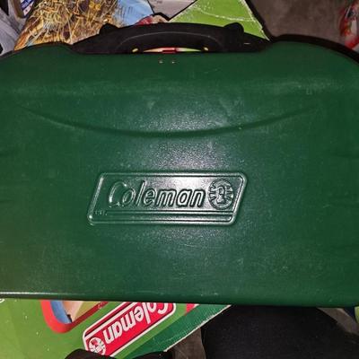 Coleman Perfect flow 2 Burner Camping Stove Used maybe twice