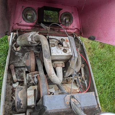 VINTAGE 1970 MASSEY FERGUSON SKI WHIZ 300S