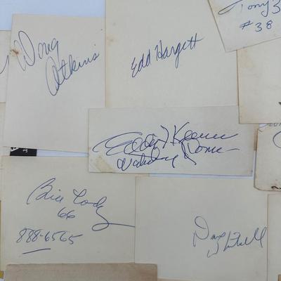 New Orleans Saints Autographs & Archie Manning Signed Photograph