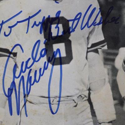 New Orleans Saints Autographs & Archie Manning Signed Photograph