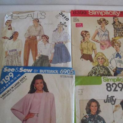 Vintage Clothing Patterns Simplicity Butterick McCalls Choice 1