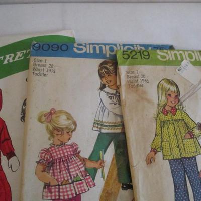 Vintage Clothing Patterns Simplicity Butterick Choice 5