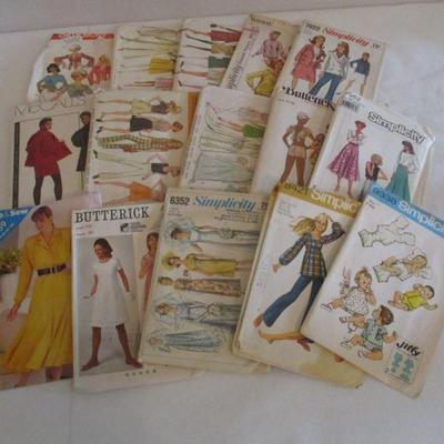 Vintage Clothing Patterns Butterrick Simplicity Choice 6