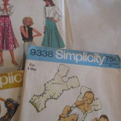 Vintage Clothing Patterns Butterrick Simplicity Choice 6