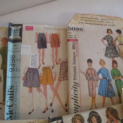 Vintage Clothing Patterns Simplicity McCalls Choice 7