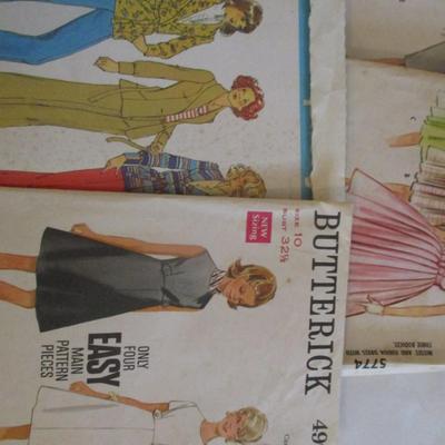 Vintage Clothing Patterns Butterick Simplicity Choice 8