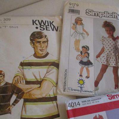 Vintage Clothing Patterns McCalls Simplicity Choice 10 (see all photos)