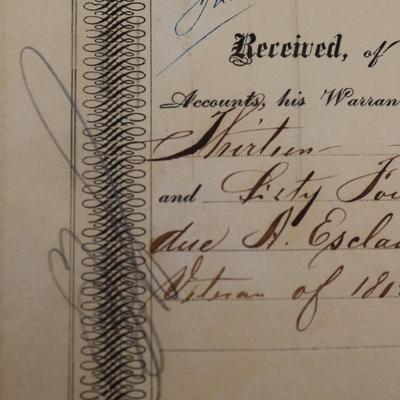 G.B. Johnson, Auditor of Public Accounts, New Orleans 1876 (8 total)
