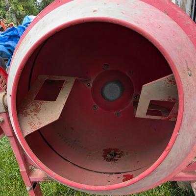 Cement Mixer - 1-1/4 Cubic Ft. CENTRAL MACHINERY