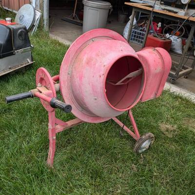 Cement Mixer - 1-1/4 Cubic Ft. CENTRAL MACHINERY