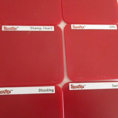 Sizzlits Thin Dies Frog Santa Gecko Choice 1