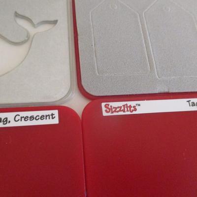 Sizzlits Thin Dies Frog Santa Gecko Choice 1