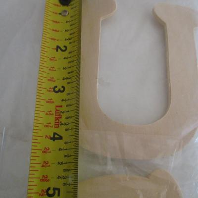 Wooden Letters