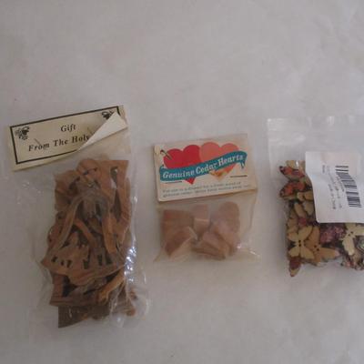 Wooden Butterflies Hand Made Genuine Grade Olive Wood Wooden Hearts