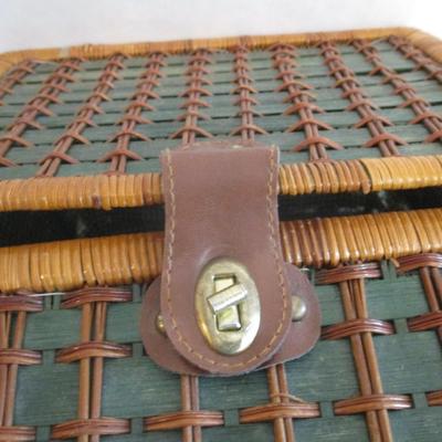 Rattan Wicker Picnic Basket