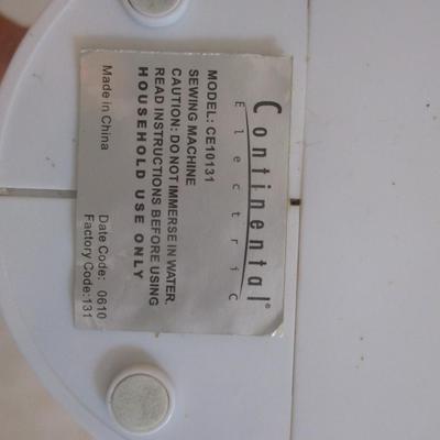 Continental Electric Model CE1-131 Sewing Machine