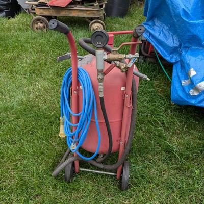 40LB PRESSURE POT PRESSURIZED SAND BLASTER