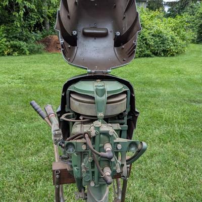 Beautiful Vintage Johnson 10Hp Sea Horse Boat Motor