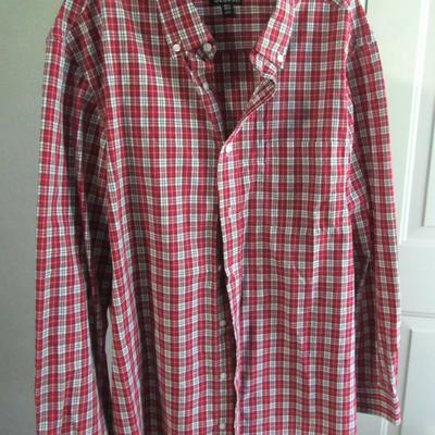 Men's Vintage Button Down Shirt, 2XL, 50-52, George