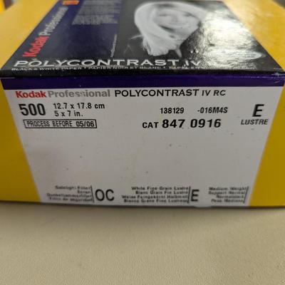 Kodak Professional Polycontrast 500 5 x 7 Lustre Paper