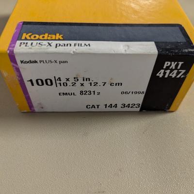 Kodak Professional Plus-X 100 4 x 5 Pan Film